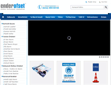 Tablet Screenshot of enderofset.com